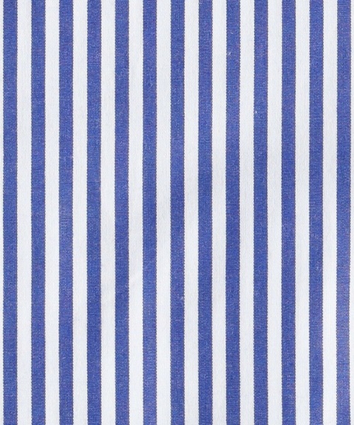 Right-on（ライトオン）の「【BRITISH KHAKI】長袖ストライプシャツ（シャツ/ブラウス・メンズ・ホワイト/ネイビー・M/L/XL）」の10枚目の写真