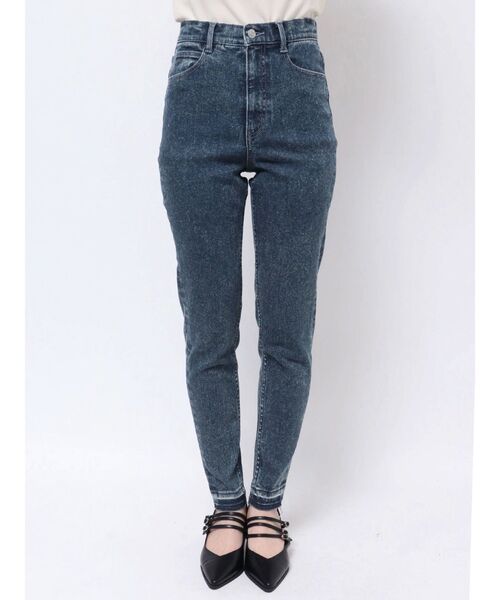 EATME（イートミー）の「ハイウエストデニムスキニー（デニムパンツ・レディース・ブルー/ピンク/ブラック・SMALL/X-SMALL/MEDIUM）」の4枚目の写真