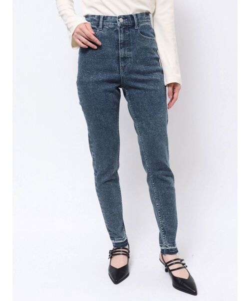 EATME（イートミー）の「ハイウエストデニムスキニー（デニムパンツ・レディース・ブルー/ピンク/ブラック・SMALL/X-SMALL/MEDIUM）」の18枚目の写真