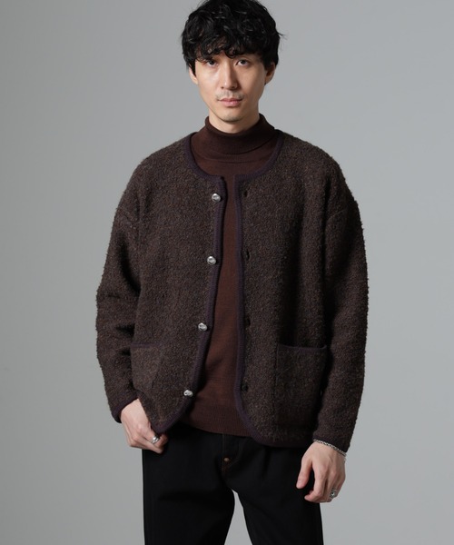 【セール】チロリアンニットジャケット（ブルゾン）｜nano･universe（ナノユニバース）