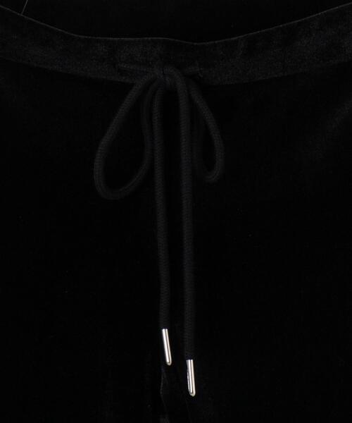 dispark（ディスパーク）の「DISPARK/ハイウエストベロアパンツ（スウェットパンツ・レディース・ピンク/ブラック・FREE）」の6枚目の写真