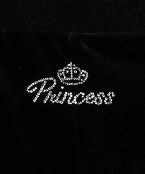 dispark（ディスパーク）の「DISPARK/ハイウエストベロアパンツ（スウェットパンツ・レディース・ピンク/ブラック・FREE）」の7枚目の写真