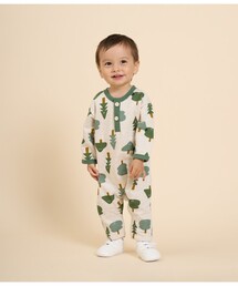 PETIT BATEAU（プチバトー）の「スウェットコンビネゾン（ロンパース・キッズ）」