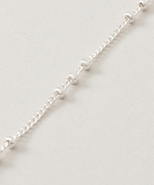 JOURNAL STANDARD relume（ジャーナルスタンダード　レリューム）の「《追加》RELUME ツブツブネックレス（ネックレス・レディース・シルバー・FREE）」の8枚目の写真