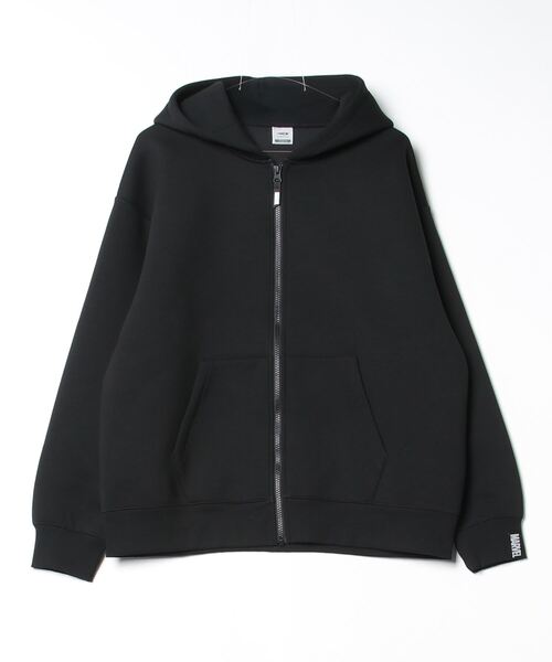 MARVEL(マーベル)の「マーベル MARVEL テックスウェットジップパーカー(パーカー・メンズ・ブラック/グレー/ベージュ・M/L/3L/LL/S)」の3枚目の写真