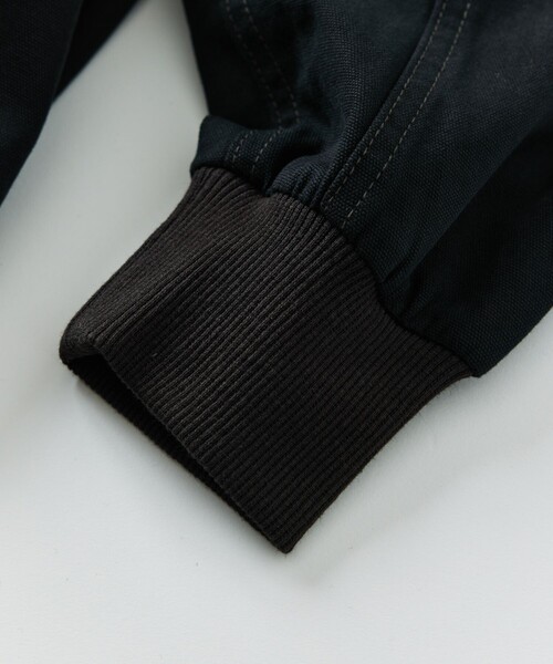 FREAK'S STORE（フリークスストア）の「限定展開 ビッグシルエット フーディーブルゾン/デニム/ダック（ブルゾン・メンズ・ブラウン/ブラック/スミクロ/インディゴブルー・MEDIUM/SMALL/LARGE）」の11枚目の写真