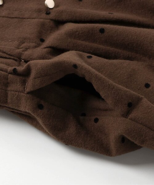 apres les cours（アプレレクール）の「フロントボタンショートパンツ（その他パンツ・キッズ・ベージュ/ドット/ネイビー・80/90/100/110/120/130/140）」の13枚目の写真