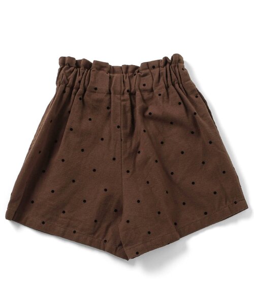 apres les cours（アプレレクール）の「フロントボタンショートパンツ（その他パンツ・キッズ・ベージュ/ドット/ネイビー・80/90/100/110/120/130/140）」の16枚目の写真