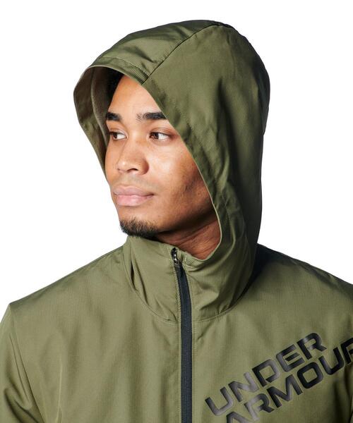 UNDER ARMOUR（アンダーアーマー）の「UAトリコット ラインド ウーブン ジャケット（トレーニング/メンズ）（その他アウター・メンズ・カーキ・L/2XL/XL/3XL/S/M）」の5枚目の写真