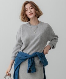 23区 | 【洗える】ウールカシミヤ クルーネック ニット(ニット/セーター)
