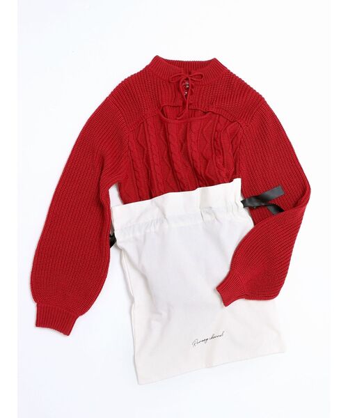 RUNWAY channel(ランウェイチャネル)の「ギフトバッグMサイズ(セルフラッピング用)(ラッピングキット・レディース・ホワイト・M)」の8枚目の写真