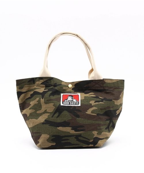 BEN DAVIS ORIGINALS（ベンデイビスオリジナルス）の「BEN DAVIS LUNCH TOTE BAG　ランチトートバッグ（トートバッグ・レディース・ナチュラル/インディゴブルー/ネイビー/カモフラージュ/ストライプ/レッド系その他/ブラック/ライトブルー・FREE）」の13枚目の写真