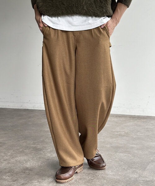 CPCM(シーピーシーエム)の「ウールライクカーブペインターパンツ(その他パンツ・メンズ・グレー/ブラック/ベージュ・MEDIUM/LARGE)」の2枚目の写真