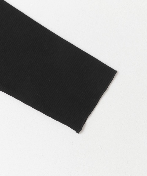 URBAN RESEARCH DOORS（アーバンリサーチドアーズ）の「『UR TECH』テレコタートルネックTシャツ（Tシャツ/カットソー・レディース・オフホワイト/ブラック/チャコールグレー・MEDIUM）」の17枚目の写真