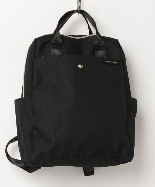 Legato Largo(レガートラルゴ)の「Legato Largo 撥水両立バッグトート型リュック(バックパック/リュック・レディース・グレー/オリーブ/ブラック・FREE)」の8枚目の写真