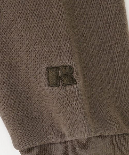 Russell Athletic（ラッセルアスレティック）の「X-girl x Russell CROPPED ZIP UP HOODIE（パーカー・レディース・ピンク/ブラウン/チャコール・M/S）」の17枚目の写真