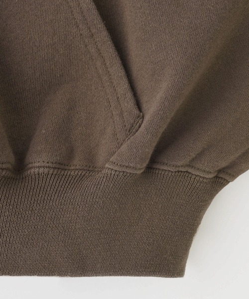 Russell Athletic（ラッセルアスレティック）の「X-girl x Russell CROPPED ZIP UP HOODIE（パーカー・レディース・ピンク/ブラウン/チャコール・M/S）」の19枚目の写真