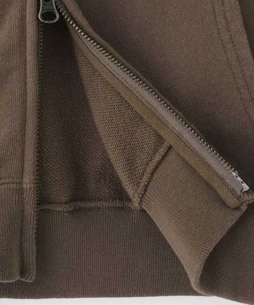 Russell Athletic（ラッセルアスレティック）の「X-girl x Russell CROPPED ZIP UP HOODIE（パーカー・レディース・ピンク/ブラウン/チャコール・M/S）」の20枚目の写真