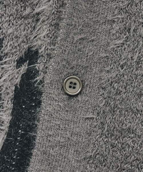 tk.TAKEO KIKUCHI（ティーケータケオキクチ）の「◆アブストラクトジャカードカーディガン（カーディガン/ボレロ・メンズ・ブラック/グレー/ブラウン系その他・03/02/01）」の15枚目の写真