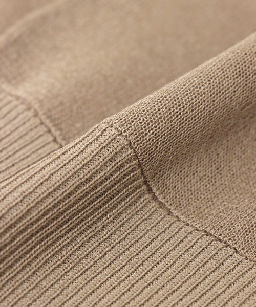 TITE IN THE STORE（ティテ　インザ　ストア）の「【UVカット】ポケットシアーニットカーディガン（カーディガン/ボレロ・レディース・ブラック/レッド/ベージュ・38）」の21枚目の写真