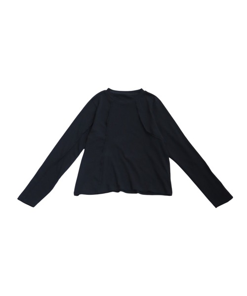 antiqua(アンティカ)の「アウトシームデザイントップス(Tシャツ/カットソー・レディース・ブラック/ライトグレー/ブルー・ONESIZE)」の12枚目の写真