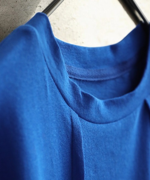 antiqua(アンティカ)の「アウトシームデザイントップス(Tシャツ/カットソー・レディース・ブラック/ライトグレー/ブルー・ONESIZE)」の15枚目の写真