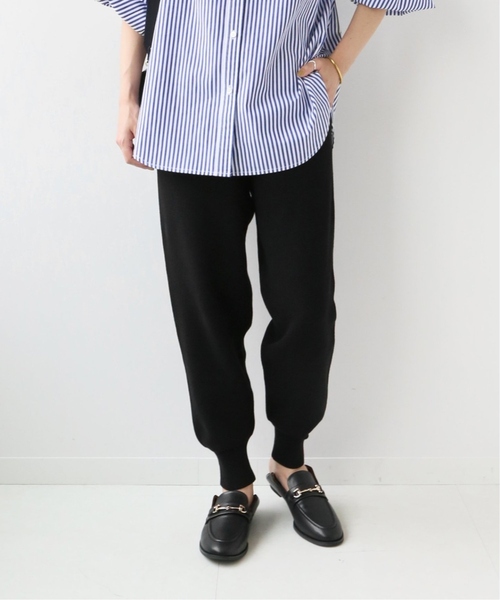 JOURNAL STANDARD relume(ジャーナルスタンダード レリューム)の「《追加3》ニットジョガーパンツ(その他パンツ・レディース・ブラック/ライトグレー・FREE)」の11枚目の写真
