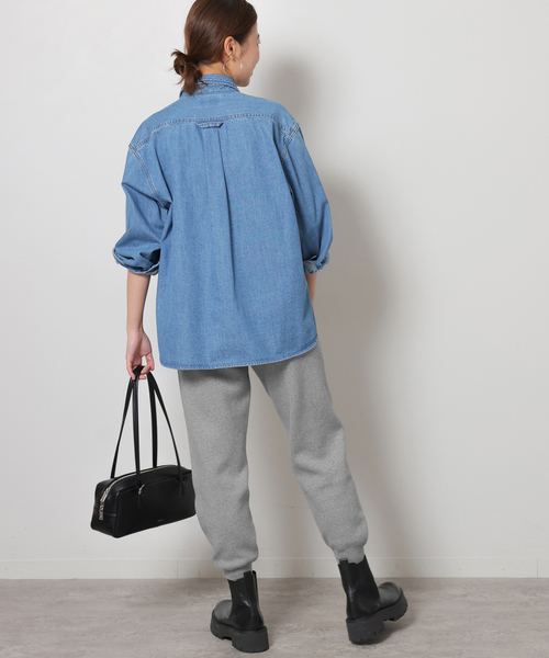 JOURNAL STANDARD relume(ジャーナルスタンダード レリューム)の「《追加3》ニットジョガーパンツ(その他パンツ・レディース・ブラック/ライトグレー・FREE)」の15枚目の写真