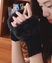 Miniministore(ミニミニストア)のスマホ手袋 指なし レディース(手袋)