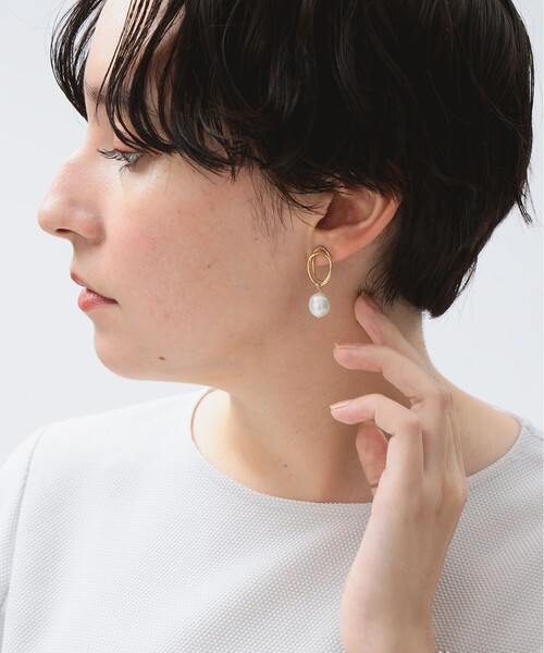 ワールド オンラインストア 淡水パール BEAMS by ピアス（ピアス（両耳用））｜B:MING アクセサリー