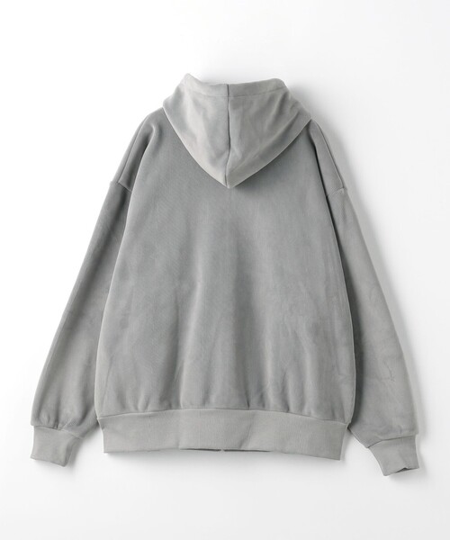 CITEN（シテン）の「＜CITEN＞フリースボンディングフードブルゾン（ブルゾン・メンズ・ブラック/グレー/オフホワイト・L/M）」の14枚目の写真