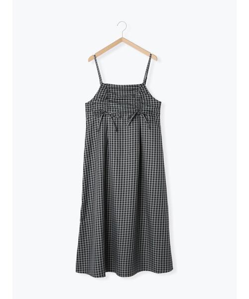 ehka sopo（エヘカソポ）の「ギンガムチェックドロストキャミ