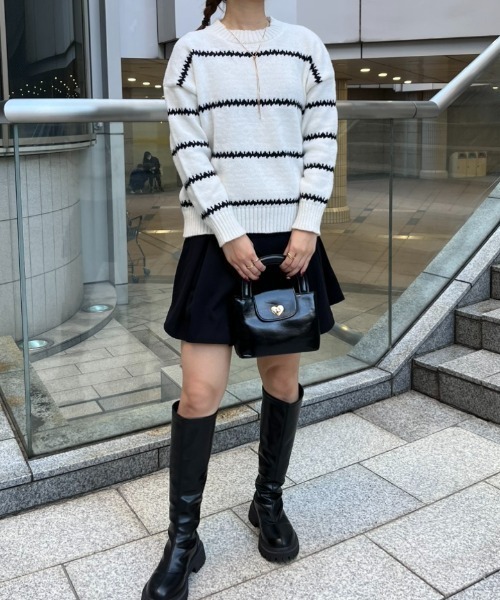 paravion（パラビオン）の「ハートボタンバッグ（トートバッグ・レディース・ブラック・FREE）」の11枚目の写真