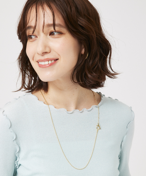 abahouse mavie(アバハウスマヴィ)の「ミニボールチェーンコンビネックレス(ネックレス・レディース・シルバー/ゴールド・フリー)」の1枚目の写真