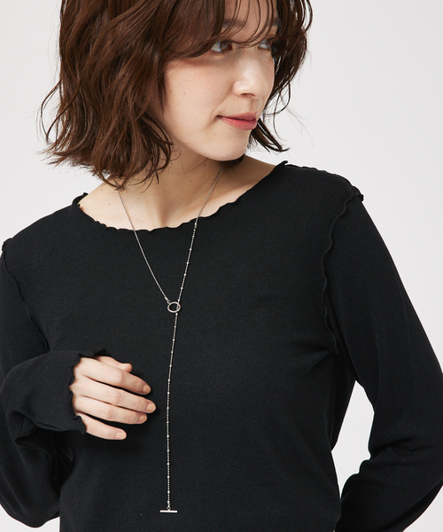 abahouse mavie(アバハウスマヴィ)の「ミニボールチェーンコンビネックレス(ネックレス・レディース・シルバー/ゴールド・フリー)」の5枚目の写真