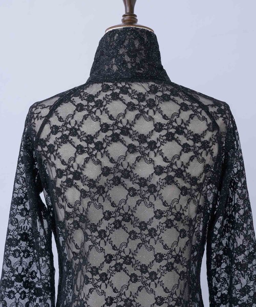 即日発送【igi】GLITTER LACE TOPS Picture-Perfect Glitter Lace Short Dress | Windsor