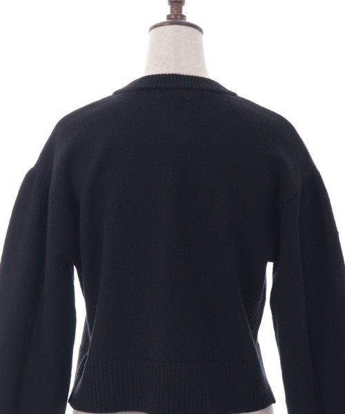 axes femme（アクシーズファム）の「タッセル刺繍チャイナ風カーディガン（カーディガン/ボレロ・レディース・ワイン/ブラック/ホワイト・FREE）」の12枚目の写真