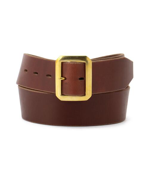 schott(ショット)の「Schott/ショット/PERFECT BELT/パーフェクト ベルト(ベルト・メンズ・ブラック/ブラウン・38/36/34/32)」の2枚目の写真