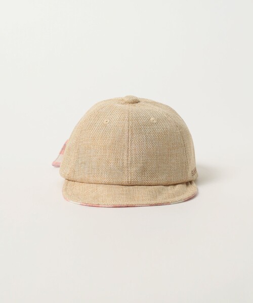 BEAMS mini（ビームスミニ）の「ポリジュート リボンキャップ 2025SS（キャップ・キッズ・ナチュラル/ライトブラウン・ONE SIZE）」の7枚目の写真