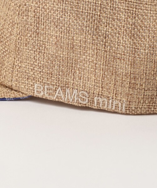 BEAMS mini（ビームスミニ）の「ポリジュート リボンキャップ 2025SS（キャップ・キッズ・ナチュラル/ライトブラウン・ONE SIZE）」の13枚目の写真