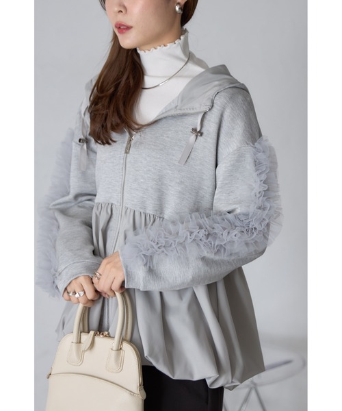 【ZOZO限定】チュールバルーンブルゾン（ブルゾン）｜&. NOSTALGIA（アンドドットノスタルジア）ブルゾン