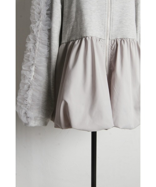 【ZOZO限定】チュールバルーンブルゾン（ブルゾン）｜&. NOSTALGIA（アンドドットノスタルジア）