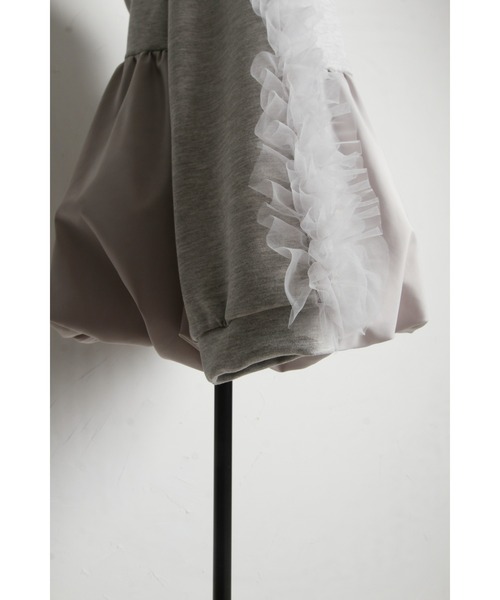 【ZOZO限定】チュールバルーンブルゾン（ブルゾン）｜&. NOSTALGIA（アンドドットノスタルジア）