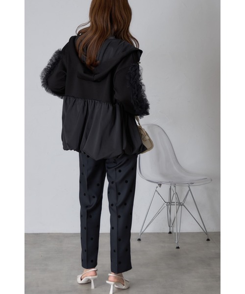 【ZOZO限定】チュールバルーンブルゾン（ブルゾン）｜&. NOSTALGIA（アンドドットノスタルジア）