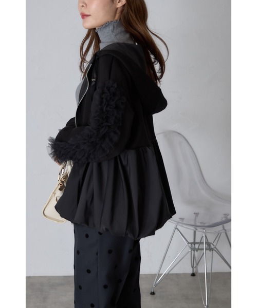 【ZOZO限定】チュールバルーンブルゾン（ブルゾン）｜&. NOSTALGIA（アンドドットノスタルジア）