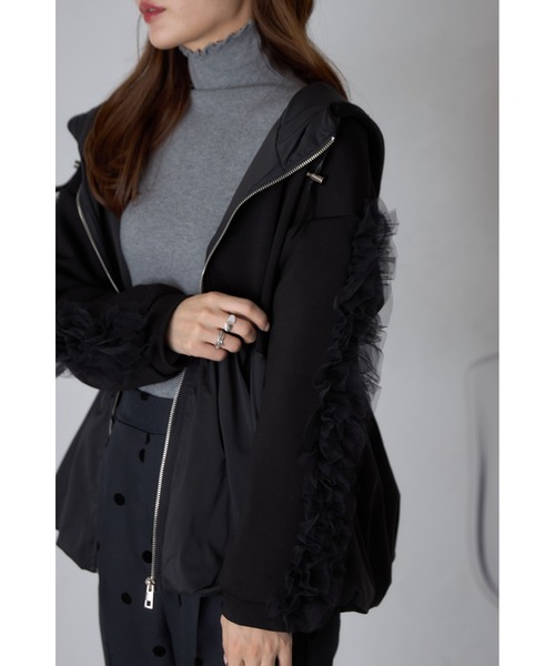 【ZOZO限定】チュールバルーンブルゾン（ブルゾン）｜&. NOSTALGIA（アンドドットノスタルジア）