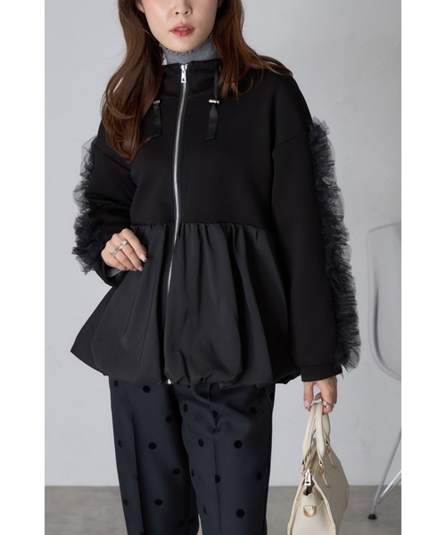 【ZOZO限定】チュールバルーンブルゾン（ブルゾン）｜&. NOSTALGIA（アンドドットノスタルジア）