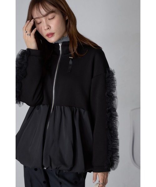 【ZOZO限定】チュールバルーンブルゾン（ブルゾン）｜&. NOSTALGIA（アンドドットノスタルジア）