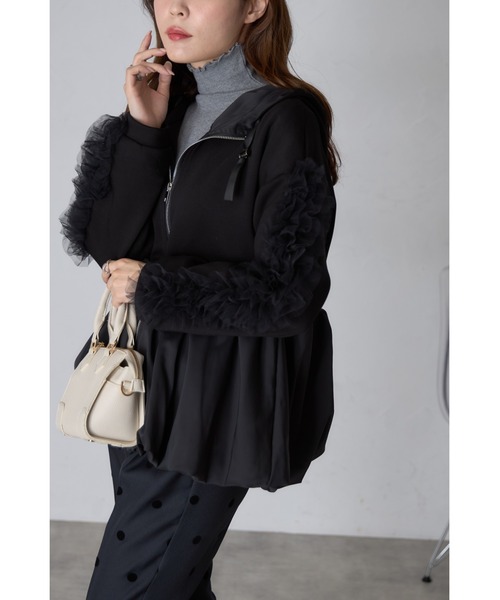 【ZOZO限定】チュールバルーンブルゾン（ブルゾン）｜&. NOSTALGIA（アンドドットノスタルジア）