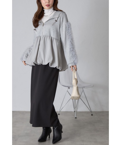 【ZOZO限定】チュールバルーンブルゾン（ブルゾン）｜&. NOSTALGIA（アンドドットノスタルジア）